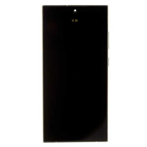 Дисплей для Samsung S928 Galaxy S24 Ultra + тачскрин (титановый) (в рамке) (OLED) (Full Size)