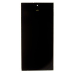 Дисплей для Samsung S928 Galaxy S24 Ultra + тачскрин (титановый) (в рамке) (OLED) (Full Size)