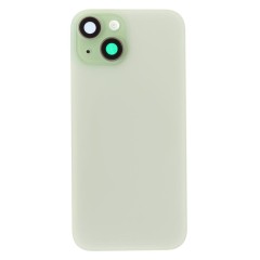 Задняя крышка для Apple iPhone 15 (зеленый) (в сборе со стеклом камеры и шлейфом) (Premium)