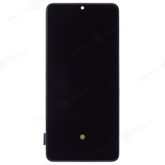 Дисплей для Samsung A415 Galaxy A41 + тачскрин (черный) (в рамке) (OLED) (Full Size)
