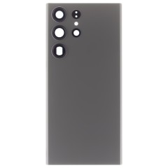 Задняя крышка для Samsung S918 Galaxy S23 Ultra (зеленый) (в сборе со стеклом камеры) (ORIG100)