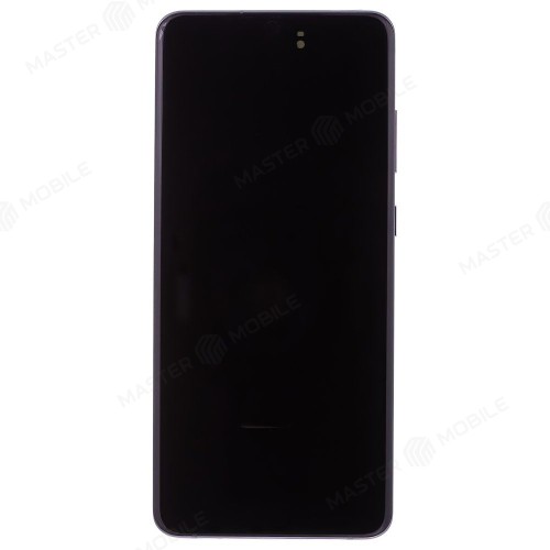 Дисплей для Samsung G988 Galaxy S20 Ultra + тачскрин (черный) (в рамке) (ORIG100) (возможен дефект ЛКП)