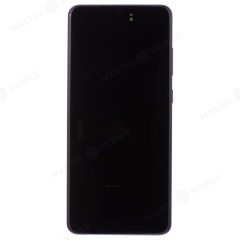 Дисплей для Samsung G988 Galaxy S20 Ultra + тачскрин (черный) (в рамке) (ORIG100) (возможен дефект ЛКП)