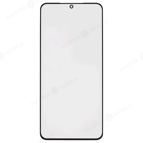 Стекло модуля для Samsung G996 Galaxy S21+ + OCA (черный)