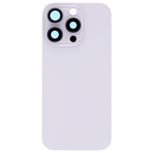 Задняя крышка для Apple iPhone 16 Pro (белый) (в сборе со стеклом камеры) (Premium)