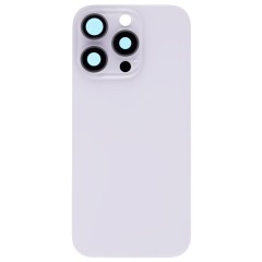 Задняя крышка для Apple iPhone 16 Pro (белый) (в сборе со стеклом камеры) (Premium)