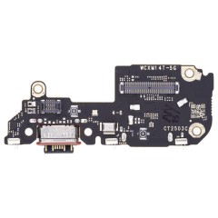 Нижняя плата для Xiaomi 14T (MZB0HU6RU) с комп. + разъем зарядки + микрофон + разъем SIM