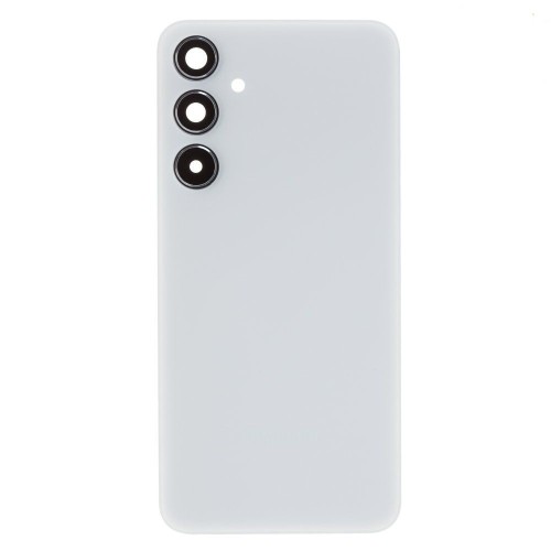 Задняя крышка для Samsung A556 Galaxy A55 5G (голубой) (в сборе со стеклом камеры) (ORIG100)