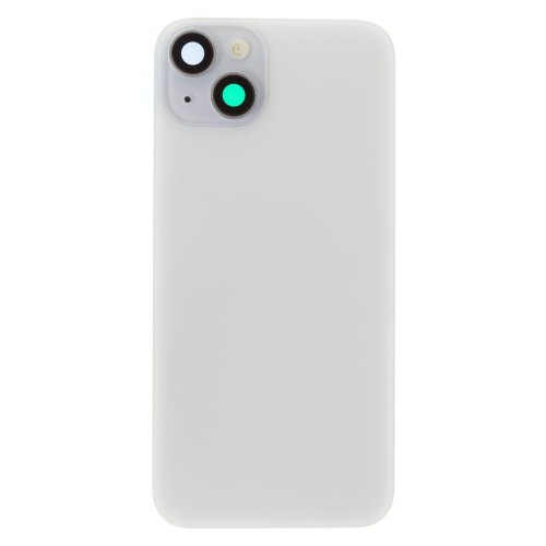Задняя крышка для Apple iPhone 15 Plus (голубой) (в сборе со стеклом камеры и шлейфом) (Premium)