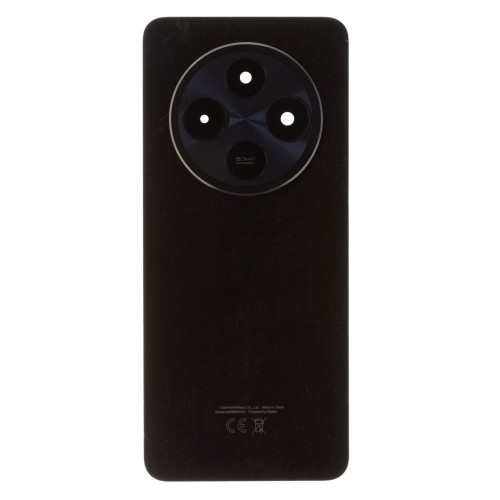 Задняя крышка для Xiaomi Redmi 14C 4G (2411DRN47C) (черный) (в сборе со стеклом камеры) (ORIG100)
