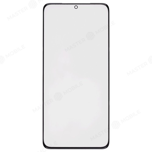 Стекло модуля для Samsung G998 Galaxy S21 Ultra + OCA (черный)