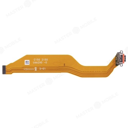 Шлейф для OPPO Reno 7 5G (China) (PFJM10) с комп. + разъем зарядки