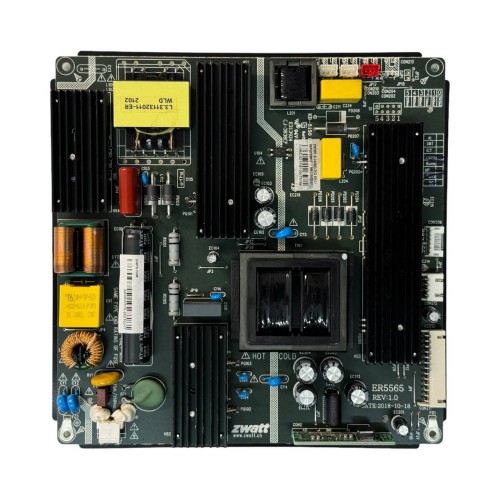 Блок питания ER5565 REV:1.0, для телевизора Telefunken TF-LED65S02T2SU, SKYLINE 65U7510