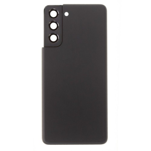 Задняя крышка для Samsung G991 Galaxy S21 (серый) (в сборе со стеклом камеры) (ORIG100)