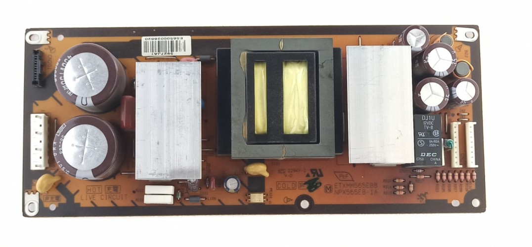 Блок питания ETXMM565EBB NPX565EB-1A, для телевизора Panasonic TX-26LX50P