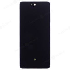 Дисплей для Samsung A525 Galaxy A52 / A526 Galaxy A52 5G / A528 Galaxy A52s + тачскрин (серебристый) (в рамке) (ORIG100) (SP)