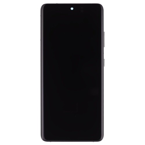 Дисплей для Samsung G998 Galaxy S21 Ultra + тачскрин (серебристый) (в рамке) (OLED) (Full Size)