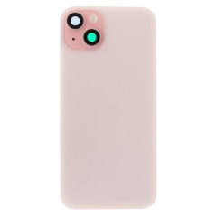 Задняя крышка для Apple iPhone 15 Plus (розовый) (в сборе со стеклом камеры и шлейфом) (Premium)