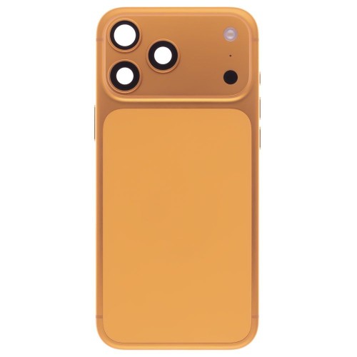 Корпус для Apple iPhone 17 Pro Max (SIM + eSIM) (оранжевый) (в сборе) (ORIG100) (Снятый) (возможен дефект ЛКП)