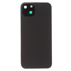 Задняя крышка для Apple iPhone 15 Plus (черный) (в сборе со стеклом камеры и шлейфом) (Premium)