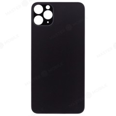 Задняя крышка для Apple iPhone 11 Pro Max (серый) (с широким отверстием) (Premium)