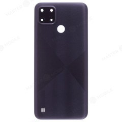 Задняя крышка для Realme C21Y (RMX3261/RMX3263) (черный) (в сборе со стеклом камеры)
