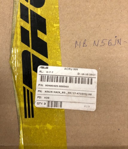 Материнская плата, mb, для ASUS N56JN Rev: 2.0, i7-4710HQ, GT840M  V2G