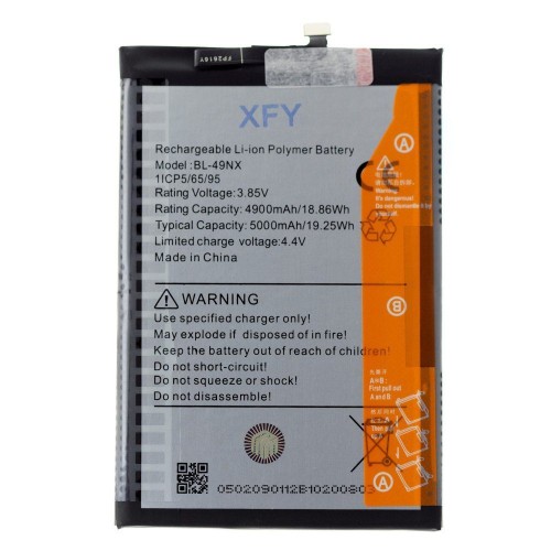 Аккумулятор для Infinix Hot 30i (X669) / Hot 40i (X6528B) / Smart 7 (X6515) / 7 HD (X6516) / 8 (X6525) / и др. (BL-49NX) (широкий коннектор) (Premium)