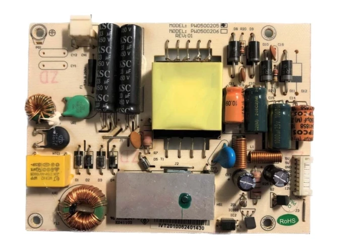 Блок питания PW0500205, для телевизора Akai LEA-24C05P