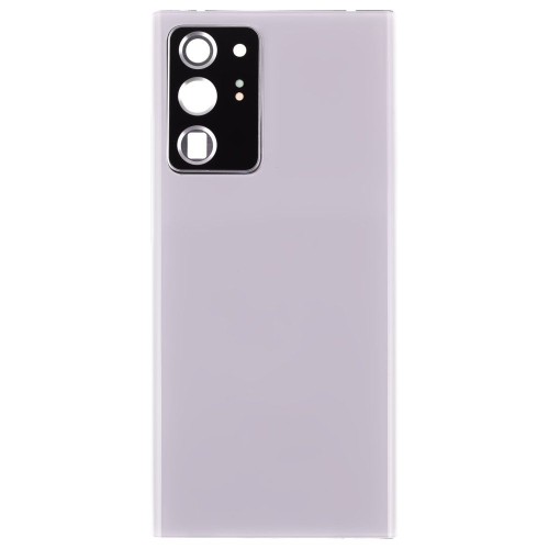 Задняя крышка для Samsung N985 Galaxy Note 20 Ultra / N986 Galaxy Note 20 Ultra 5G (белый) (в сборе со стеклом камеры)