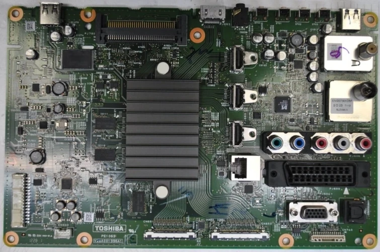 Материнская плата V28A001396A1 PE1063, для телевизора Toshiba 40ML963RB