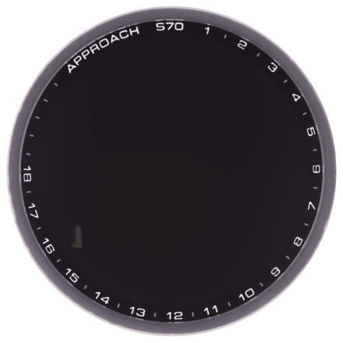 Дисплей для Garmin Approach S70 (42 мм) + тачскрин (черный) (ORIG100)
