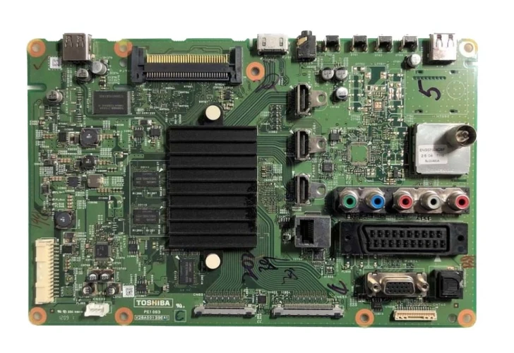 Материнская плата V28A001396A1 PE1063, для телевизора Toshiba 40ML933RB