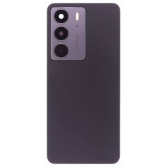 Задняя крышка для Realme C75 (RMX3941) (черный) (в сборе со стеклом камеры)
