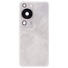 Задняя крышка для Huawei P60 Pro (MNA-LX9) (белый) (в сборе со стеклом камеры) (ORIG100)