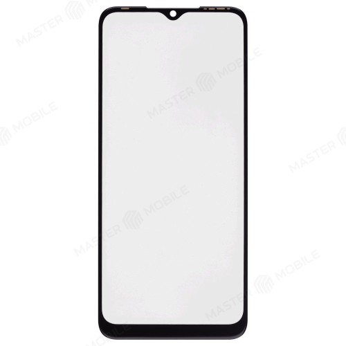 Стекло модуля для Tecno Spark 7 (KF6N) + OCA (черный)