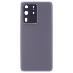 Задняя крышка для Samsung G988 Galaxy S20 Ultra (серый) (в сборе со стеклом камеры)