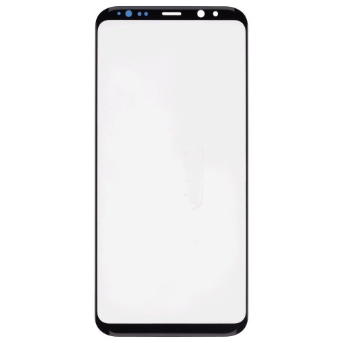 Стекло модуля для Samsung G955 Galaxy S8+ + OCA (черный) (Musttby)
