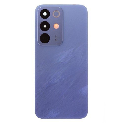 Задняя крышка для Realme C85 4G (RMX5566) (синий) (в сборе со стеклом камеры) (ORIG100)