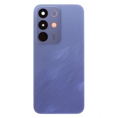 Задняя крышка для Realme C85 4G (RMX5566) (синий) (в сборе со стеклом камеры) (ORIG100)