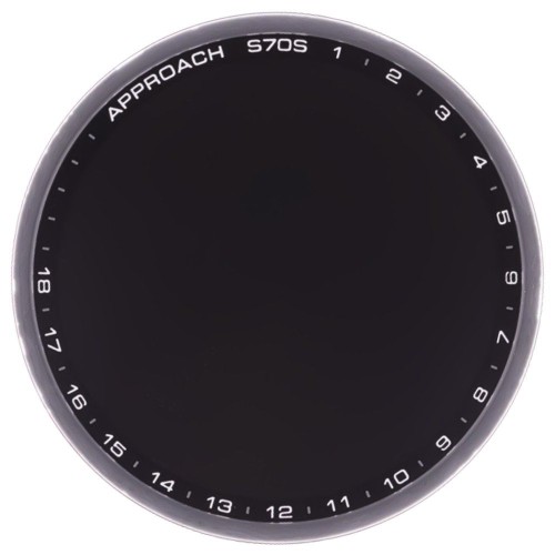 Дисплей для Garmin Approach S70S (42 мм) + тачскрин (черный) (ORIG100)