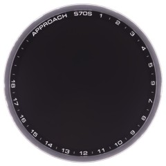 Дисплей для Garmin Approach S70S (42 мм) + тачскрин (черный) (ORIG100)