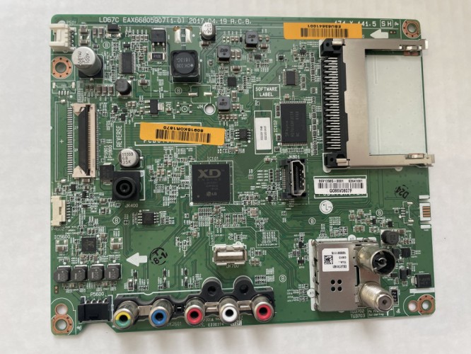 Материнская плата, EAX66805907 63641001 EBU63641001