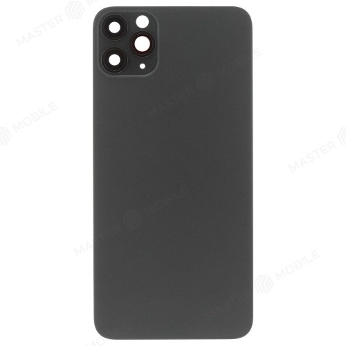 Задняя крышка для Apple iPhone 11 Pro Max (зеленый) (в сборе со стеклом камеры) (Premium)