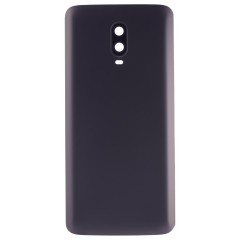 Задняя крышка для OnePlus 6T (черный матовый) (в сборе со стеклом камеры)