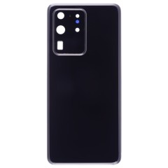Задняя крышка для Samsung G988 Galaxy S20 Ultra (черный) (в сборе со стеклом камеры)