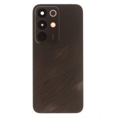 Задняя крышка для Realme C85 4G (RMX5566) (черный) (в сборе со стеклом камеры) (ORIG100)