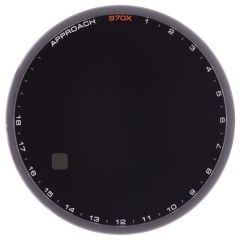 Дисплей для Garmin Approach S70X (47 мм) + тачскрин (черный) (ORIG100)