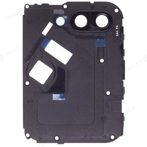 Рамка стекла задней камеры для Xiaomi Redmi 7 (M1810F6LG) (черный)