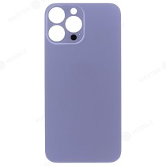 Задняя крышка для Apple iPhone 13 Pro Max (голубой) (с широким отверстием) (Premium)